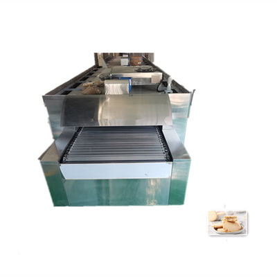 Forno de 10 m de túnel industrial para leite de manteiga Biscoitos duros Biscoitos Fonte de energia Elétrica