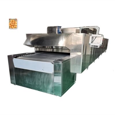 Forno de 10 m de túnel industrial para leite de manteiga Biscoitos duros Biscoitos Fonte de energia Elétrica