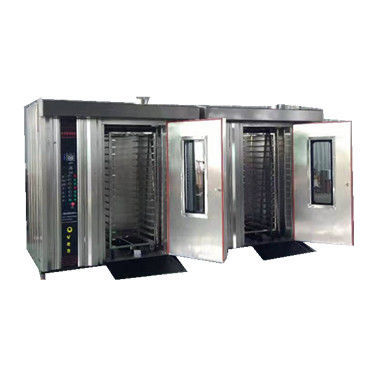 Forno rotativo de convecção a gás diesel de aço inoxidável industrial para biscoitos