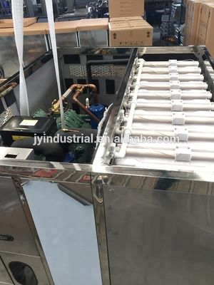 TECUMSEH Compressor Máquina de fabricação de gelo industrial de aço inoxidável com capacidade diária de 2T 3T 5T