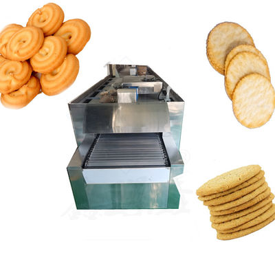 Máquina de panificação de pão Operação automática Forno de túnel para cozimento de biscoitos e bolos