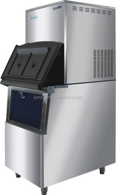 Tipo integrado de armazenamento de gelo Aqua/ar de arrefecimento Fabricante de cubos de gelo 36 kg Capacidade diária 1T/dia