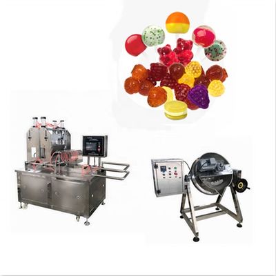 JY-50 Máquina de fabricação de chupa-chupa de aço inoxidável automática de abacaxi de frutas