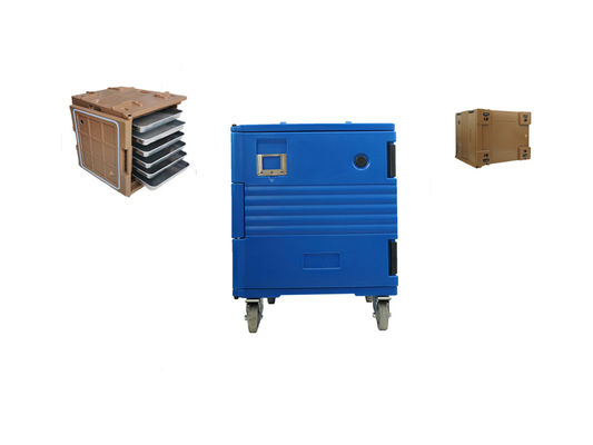 Caixa de armazenamento de alimentos de rotomoulding isolada para controlo e conservação da temperatura