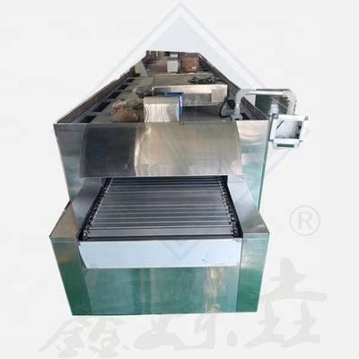 Lojas de alimentos e bebidas Panaderia industrial Forno de túnel Linha de produção 100-200 kg/h Capacidade