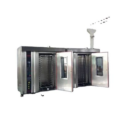 Máquina de fabricação de fornos rotativos de pão de baguette francês de 380V para produzir pão francês longo
