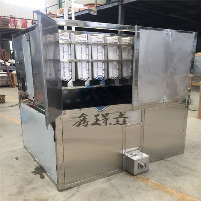 Máquina de fabricação de gelo de resfriamento por ar industrial de alta produtividade 22x22x22mm/28x28x22mm