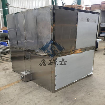 Máquina de fabricação de gelo de resfriamento por ar industrial de alta produtividade 22x22x22mm/28x28x22mm