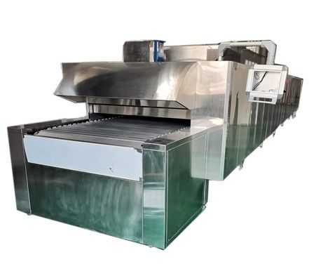 Forno de túnel elétrico de 110/220 voltagem para bolo de aço inoxidável e lavagem de lavagem