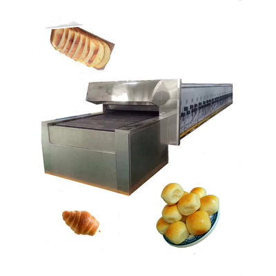 Forno de túnel de linha croissant totalmente automático com 22,5 x 32,5 x 24,5 cm Voltagem 110/220
