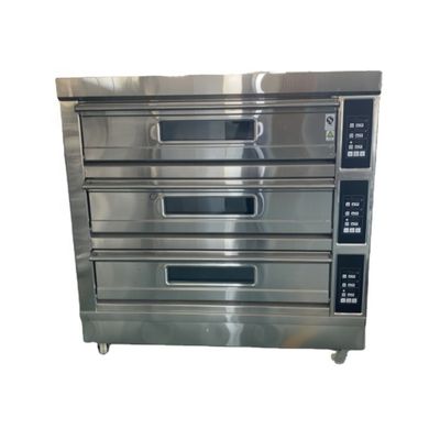 Forno comercial a gás para controlo preciso da temperatura