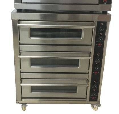 Forno comercial a gás para controlo preciso da temperatura