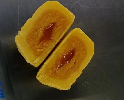 Máquina de fabricação de incrustação de controle PLC de alta produtividade para preenchimento de pão de feijão vermelho