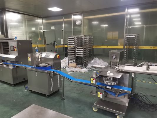 Máquina de enchimento de sorvete Mochi JY-868 PLC Operação fácil 3 Hopper