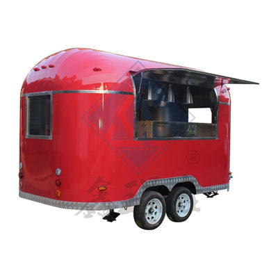 Caminhão de alimentação de eixo único / duplo personalizado com design de aço galvanizado e material de milho