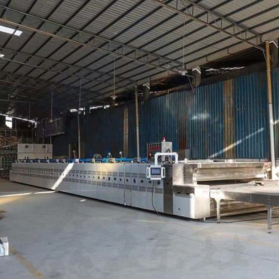 Forno de alta produção de 400 túneis para biscoitos industriais em Nice em bebidas alimentares