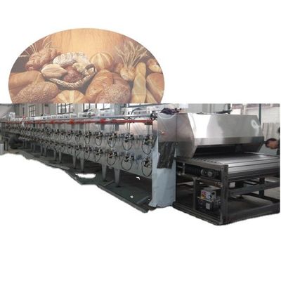 Forno de túnel de alta tecnologia para bolinhos de pão fácil de assar Peças de reposição automáticas incluídas