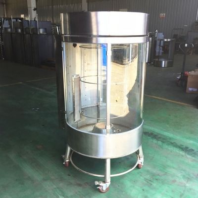 Forno para assar patos de Pequim de carvão a gás multifuncional com dupla finalidade e fácil operação