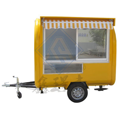 3M Single/Double Axles Design Mobile Customized Industrial Round Model com Canopy