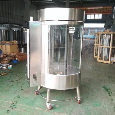 Máquina de comida de lanche para venda popular 850 Forno de pato assado