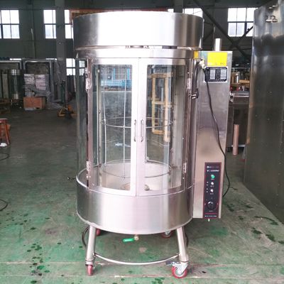 Forno de pato assado a gás de carvão de 120 kg com suporte online após o serviço