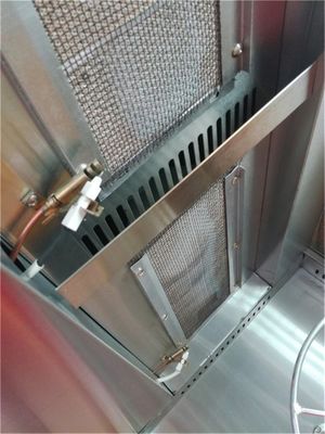 Forno de rotisseria a gás de alta capacidade para 16 galinhas 77kg peso e 220V voltagem