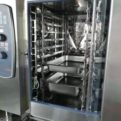 Forno a vapor de combinação de 10 camadas de tipo padrão perfeito para fabricação de alimentos e bebidas