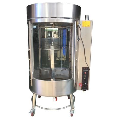 Suporte on-line Roasting Full Duck Máquina de forno elétrico e de gás Rotary Chicken Grill Equipamento