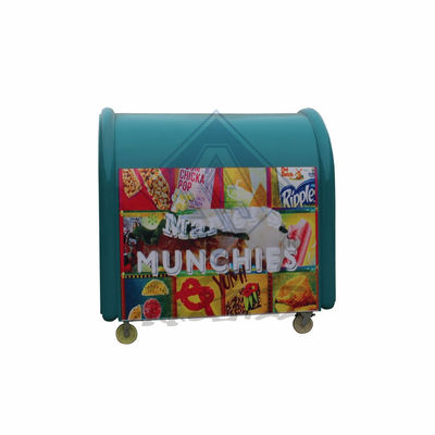 Caminhão de alimentação industrial redondo/quadrado com eixos simples/duplos e design personalizado