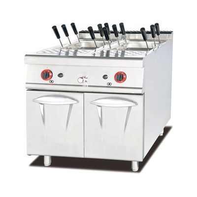 6 Forno a gás com material de superfície de aço inoxidável e forno de panificação de pão