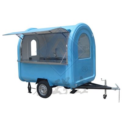 Caminhão de alimentação móvel de modelo redondo/quadrado industrial personalizado com eixos únicos/duplos 3M