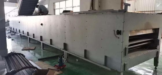 Forno automático de 400 túneis multifuncional de 10 m de alta produção para biscoitos industriais