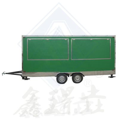 1000 KG Caminhão de alimentação móvel de eixo único/dobro com cobertura e suporte técnico de vídeo