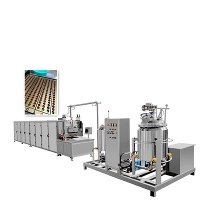 Máquina de fabricação de doces automática de urso de 150 kg/h com função avançada