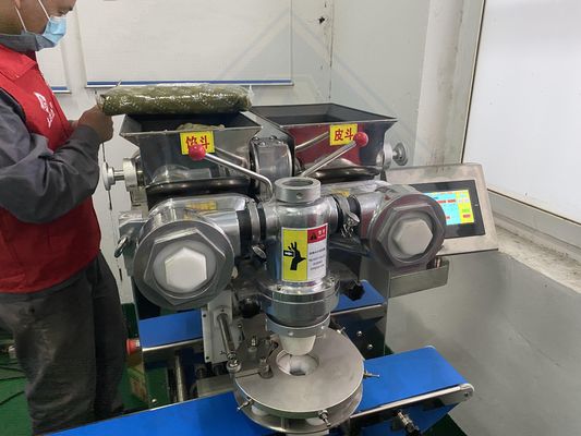 1.2x0.8x1.0 m Máquina automática de incrustação e de formação de bolas de arroz Multifuncional