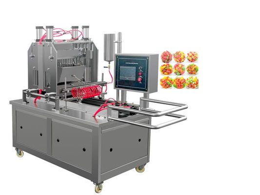 Máquina de fabricação de geleia de doces bonitos Máquina de depósito de doces para produção de pirulito