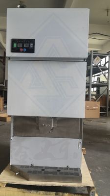 120 kg/dia Máquina automática de fazer cubos de gelo de aço inoxidável 304 Máquina de gelo industrial inteligente