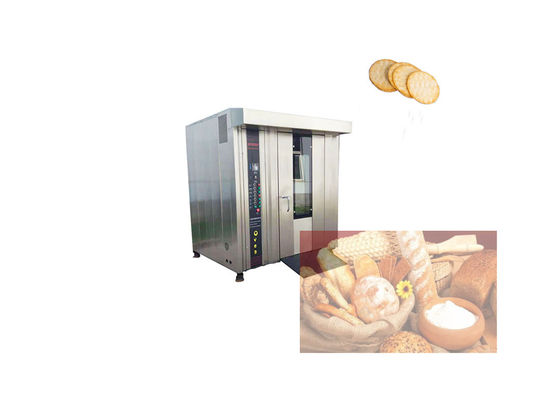 Retalho 32 bandejas Padaria 32 Gás rotativo Industrial Biscoito Elétrico Bolo Pão