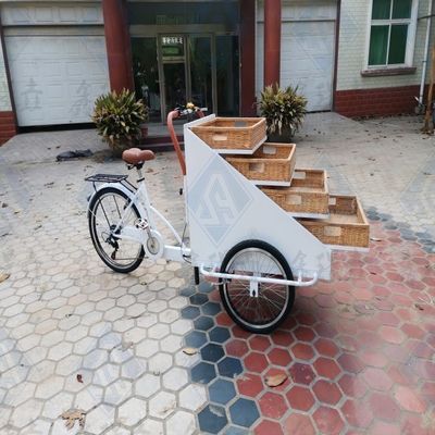 Caminhão de lanches de três rodas Europa Hot Dog Vending Bike para o mercado