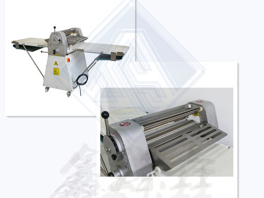 240 kg Output Equipamento de padaria de pão industrial Table Top Sheeter massa para baguette