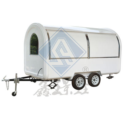 Caminhão de alimentação móvel com modelo redondo e eixos simples/duplos