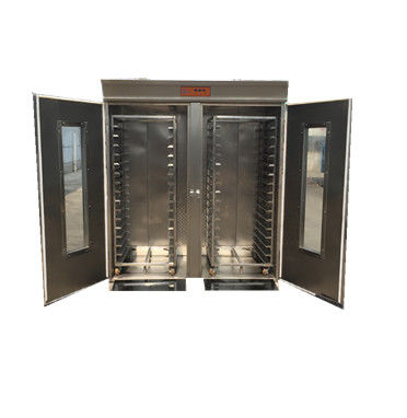 Máquina de fermentação de aço inoxidável de grande capacidade para produção comercial de pão