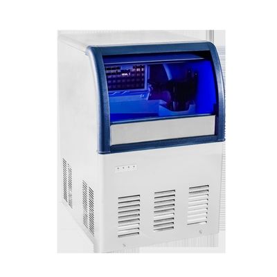 140P 63kg/dia Máquina automática industrial de fazer cubos de gelo para produção de gelo de alta capacidade