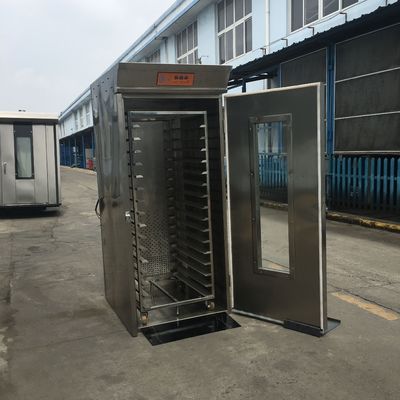 Frigorífico de fermentação 16 bandejas porta-carros Retarder Proofer Gabinete para nozes Loja de alimentos