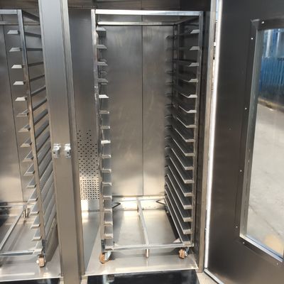 Frigorífico de fermentação 16 bandejas porta-carros Retarder Proofer Gabinete para nozes Loja de alimentos