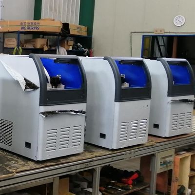 Máquina comercial de fabricação de cubos de gelo 430x520x800 com grande capacidade de armazenamento de gelo de 1000 kg