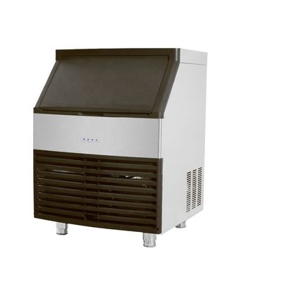 220P 100 kg/dia Fabricante de cubos de gelo refrigerados a água para produção de gelo em ambientes comerciais