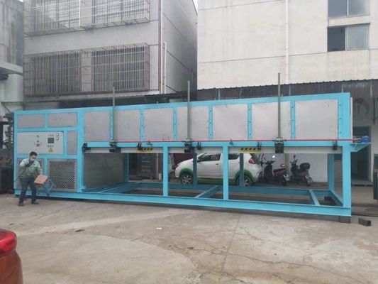 Máquina de fabricação de blocos de gelo comercial com compressor industrial 1230x930x2040mm Tamanho