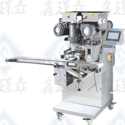 1.9KW Shanghai PAPA Automático Preenchido Três Hopper Encrusting Machine para loja de alimentos
