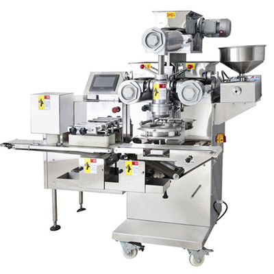 Máquina de incrustação de três núcleos e de formação de panquecas de alta capacidade para produção de rebanhos